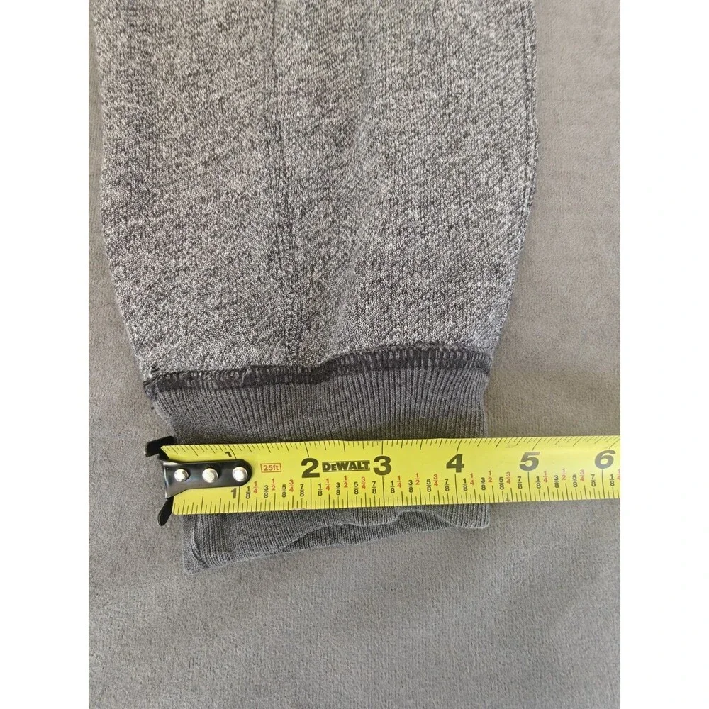 Abercrombie & Fitch Gray Marled Jogger Sweatpants Men's Large Drawstring Lounge